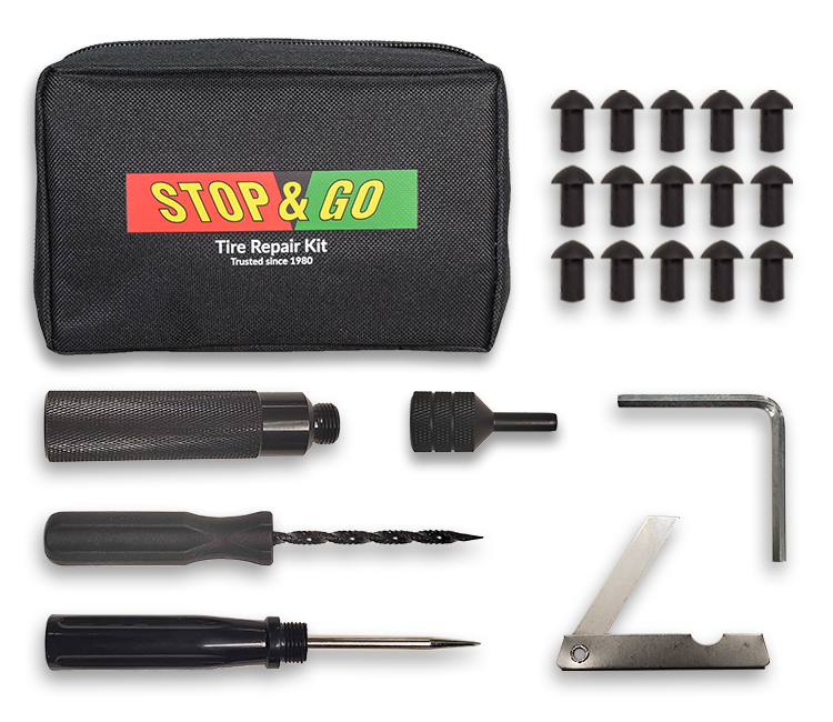 Kit d'outils de réparation de pneus de moto, bouchon de champignon
